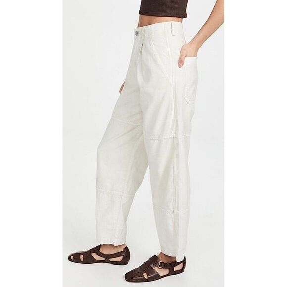 NWT CITIZENS OF HUMANITY HADLEY CURVED SURPLUS PANT IN FROTH - Picture 4 of 4